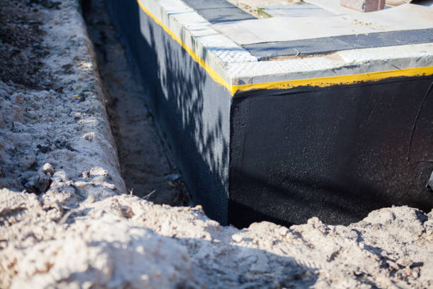 Residential Wet Basement Repair installation at a Java Center, NY home by SJ Waterproofing Pros